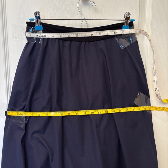 Lilith France Navy Blue 2 Piece Couture Set Top and Skirt M - Picture 16 of 16